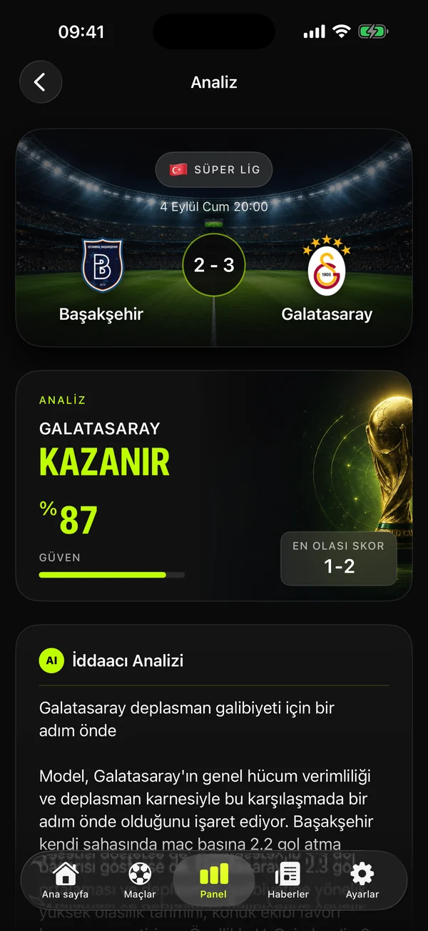 Yapay zekâ analizi